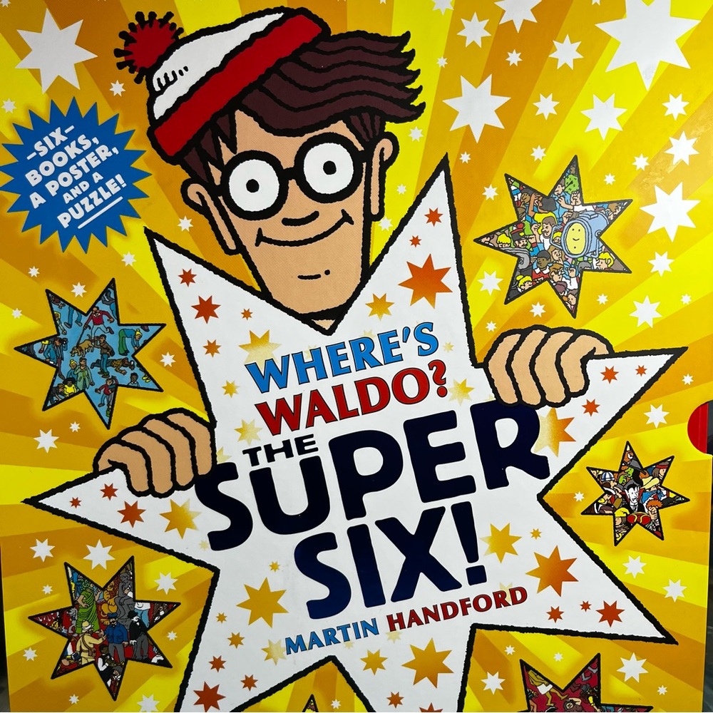 Where's Waldo? The Super Six Book Set (Martin Hanford)